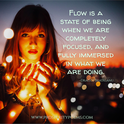 Prosperity Poem Flow Quote