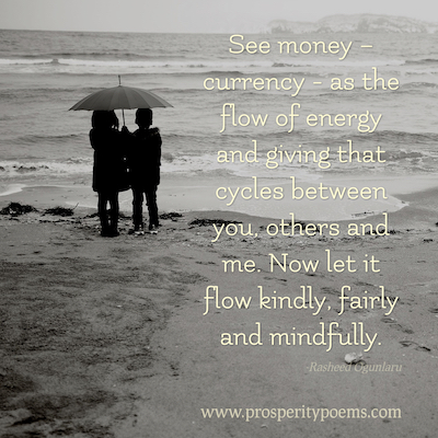 Prosperity Poem Flow Quote